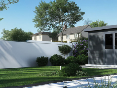 Quel est le prix d'un abri de jardin en bois composite ?